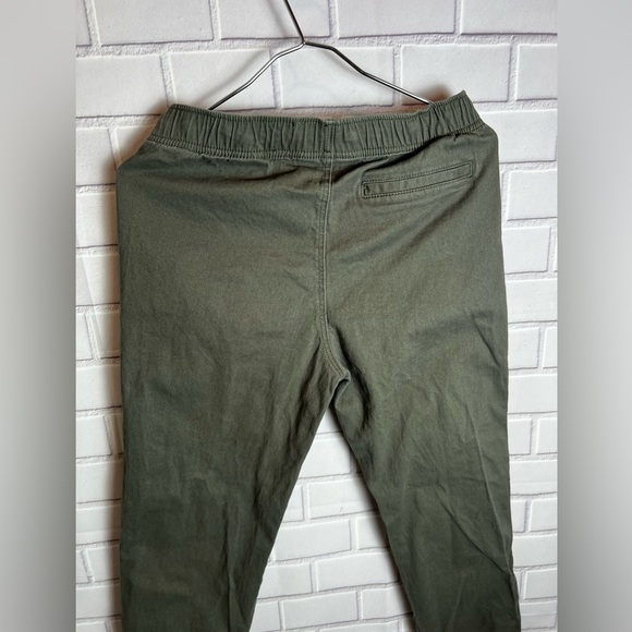 H&M big boys green Cotton twill joggers/size 16 - Picture 8 of 9